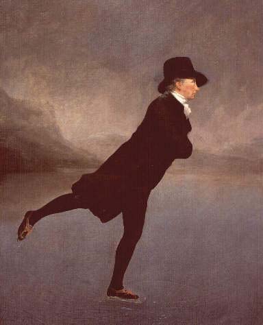 The Reverend Robert Walker Skating on Duddingston Loch, better known as The Skating Minister